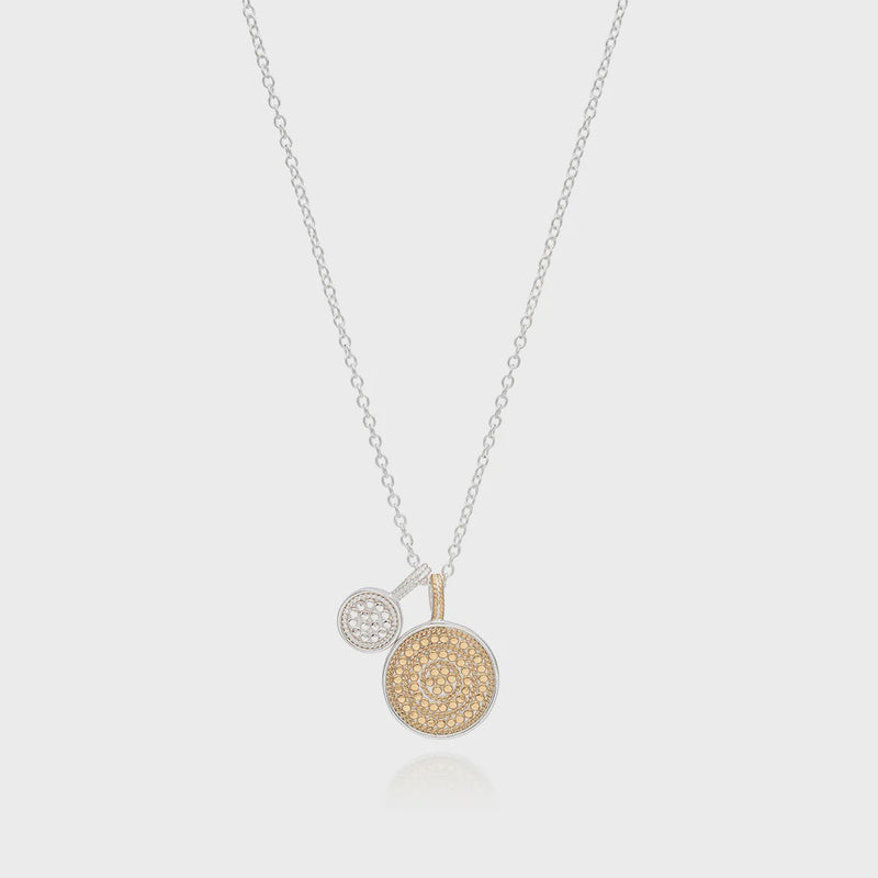 Anna Beck Circle of Life Charity Necklace - Silver / Gold