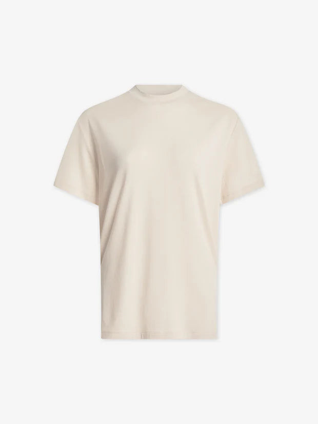 Varley Leighton Boyfriend Tee - Oatmeal