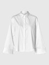 Selected Femme Jody Shirt - White