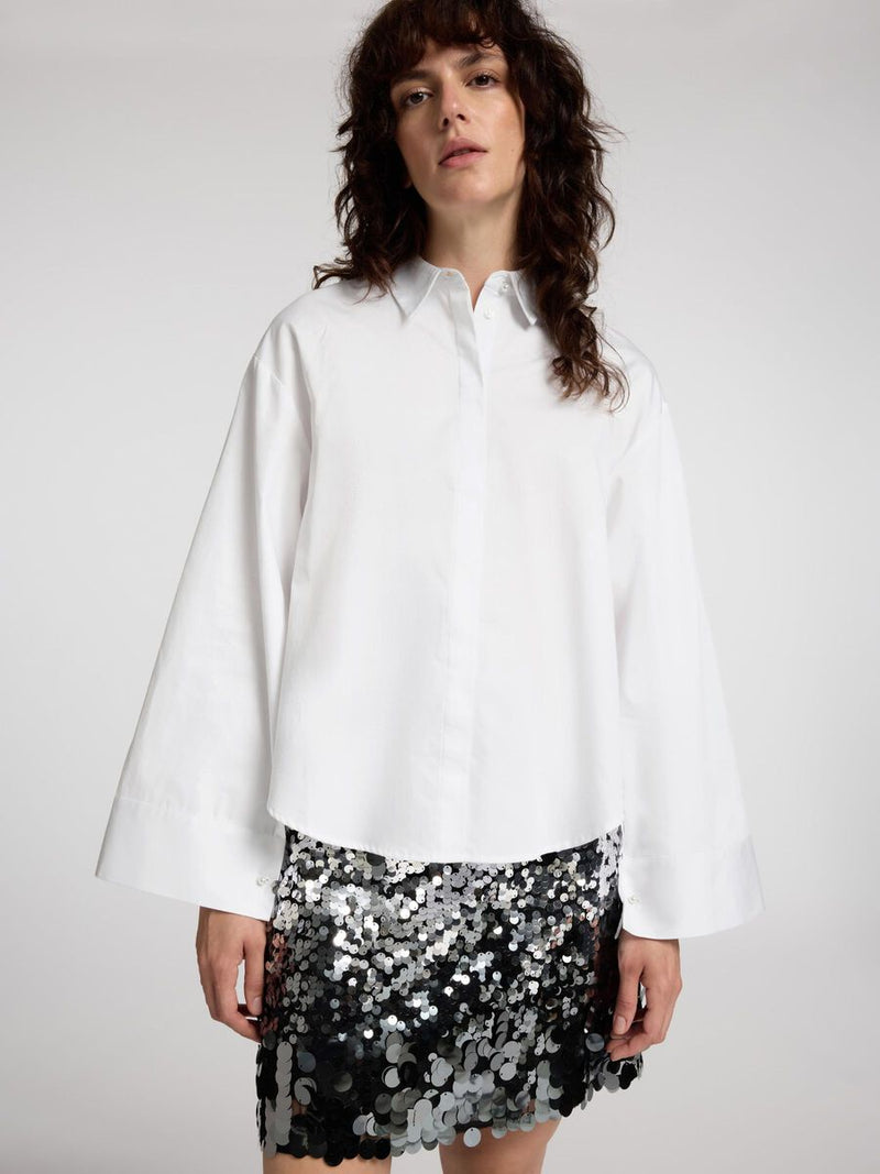 Selected Femme Jody Shirt - White