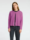 Selected Femme Sia Loose Fit Knitted Cardigan - First Bloom