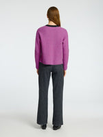 Selected Femme Sia Loose Fit Knitted Cardigan - First Bloom