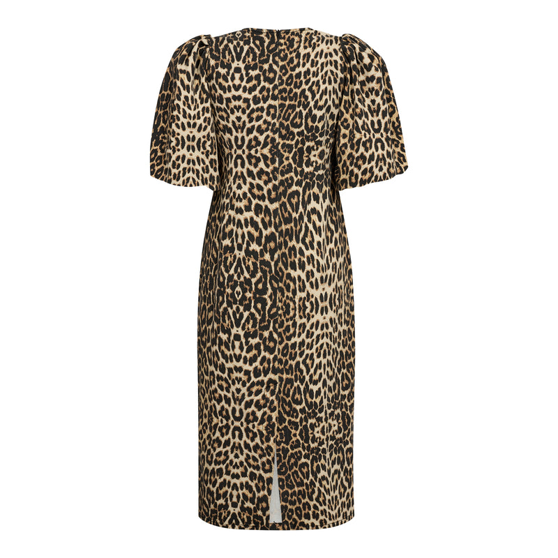 Co'couture Leo Puff Dress - Khaki