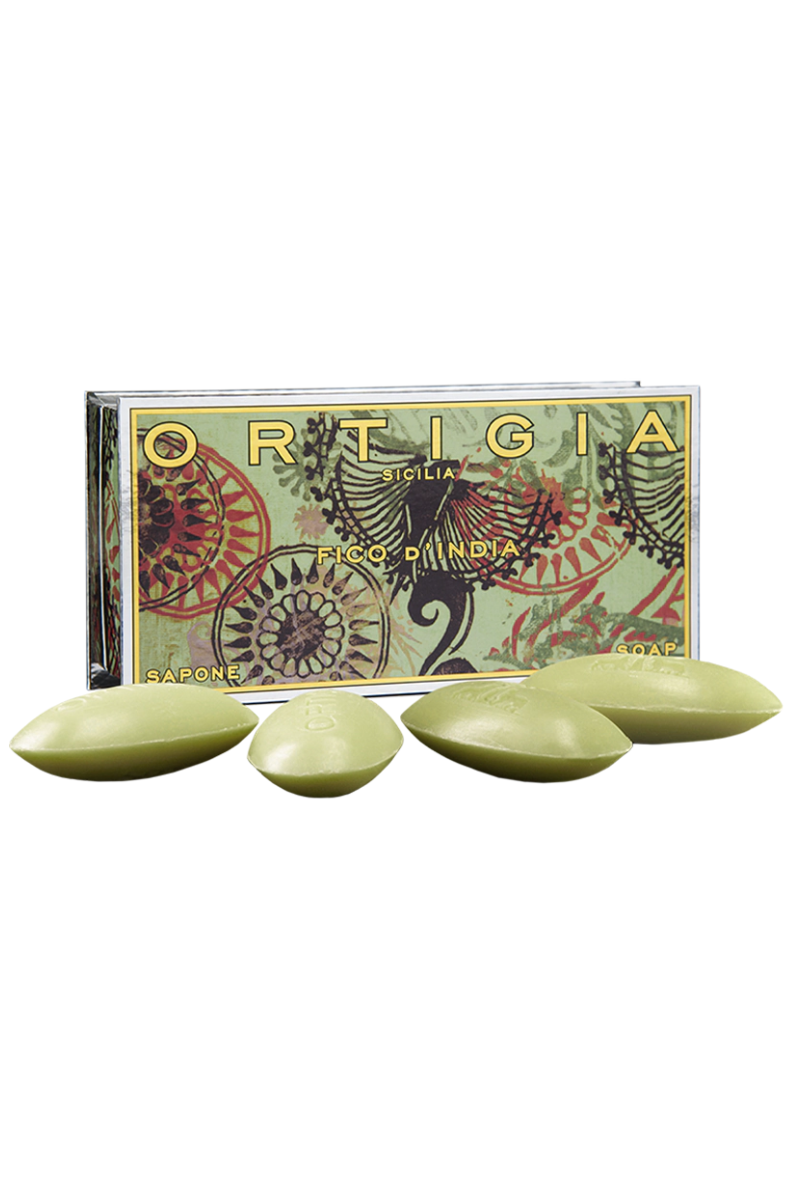 Ortigia Fico D'India Olive Oil Soap x 4