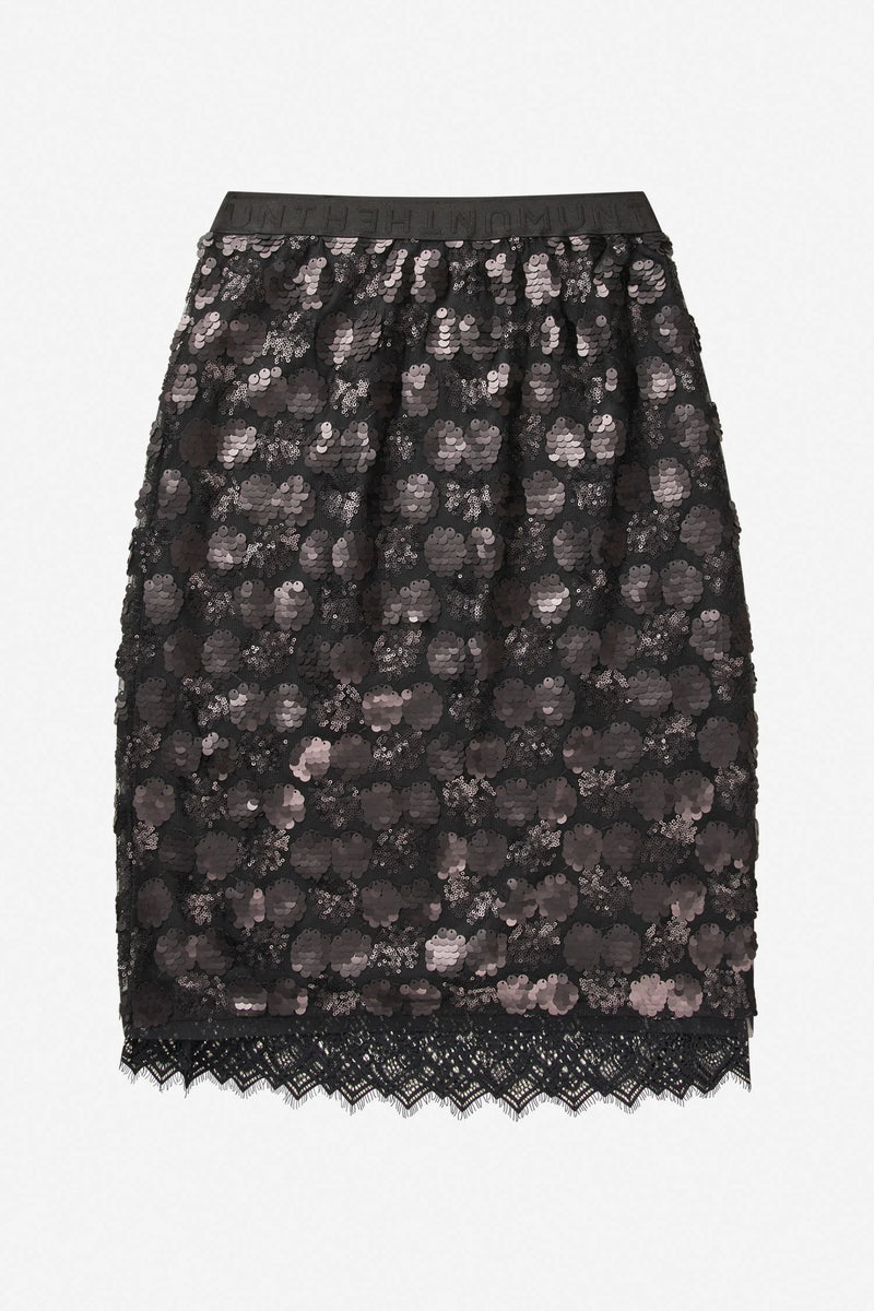 Munthe Tabby Midi Skirt - Black