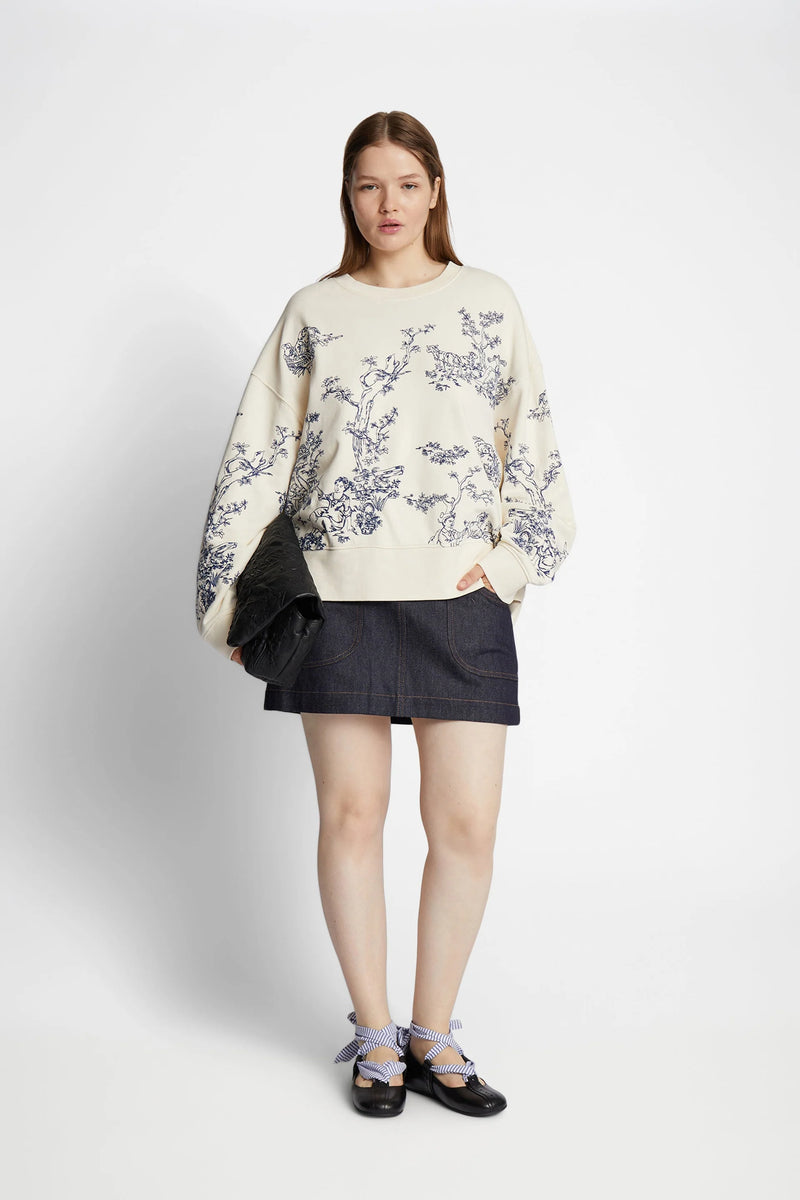 Munthe Friede Sweatshirt - Cream