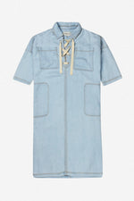 Munthe Festina Denim Dress - Blue