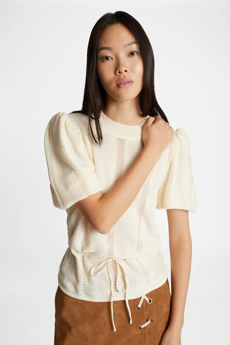 Munthe Felmine Knit Top - Ivory