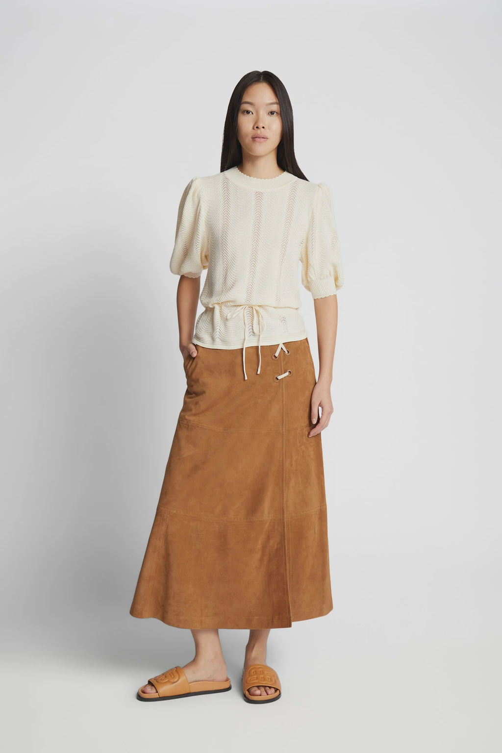 Munthe Felmine Knit Top - Ivory