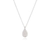 Anna Beck Classic Teardrop Pendant Necklace - Reversible - Gold/Silver