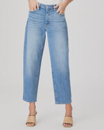 Paige Alexis Barrel Leg Jeans - Exhibition Distressed