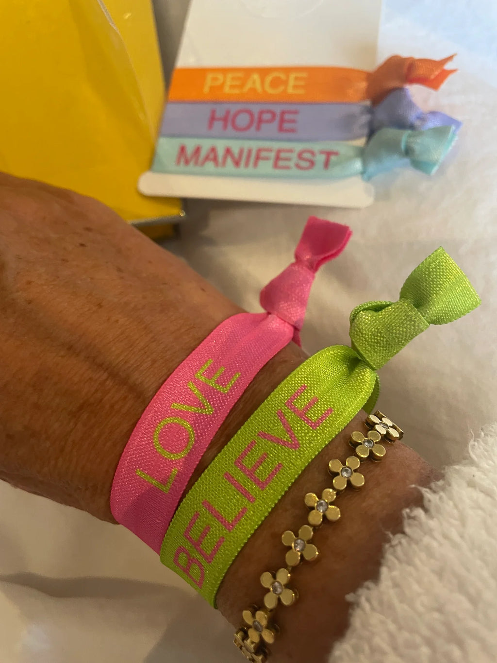 Coco and Jane Loves Manifest Hair Ties - Multi