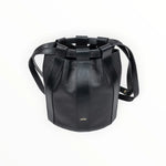 Aleo Lotus Bucket Bag - Black