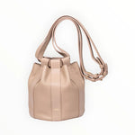 Aleo Lotus Bucket Bag - Taupe