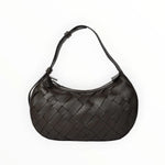 Aleo Sienna Woven Leather Bag - Fondant