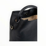 Aleo Bon Bon Leather Bag - Black