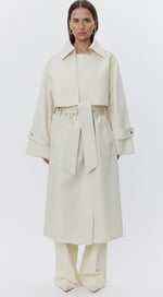 Day Birger Et Mikkelson Chapin Shiny Twill Coat - Pistachio Shell