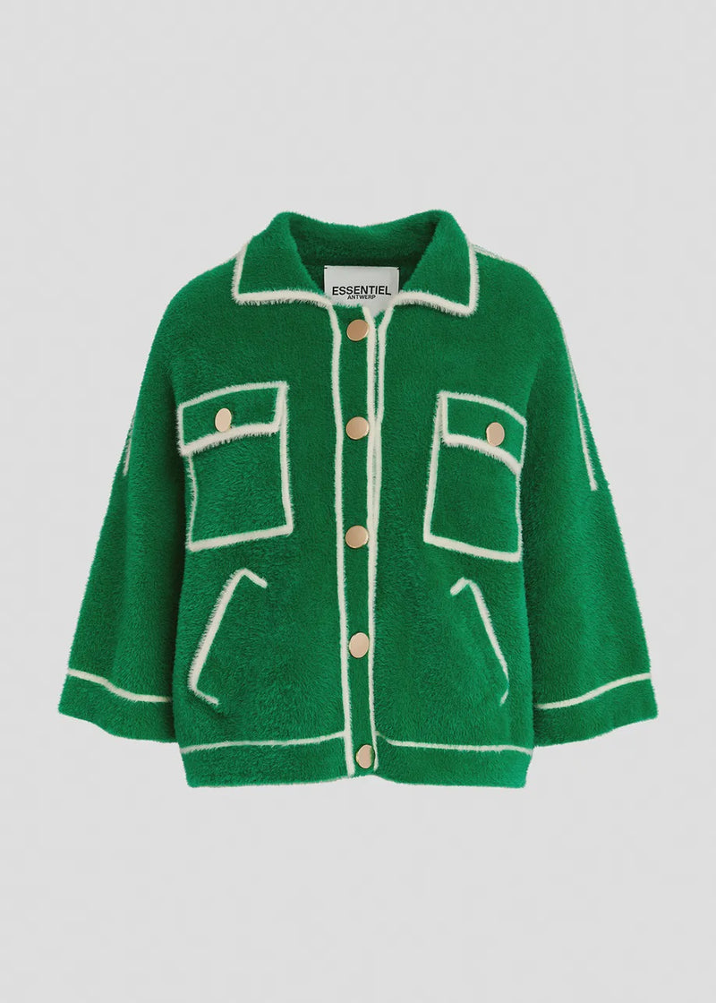 Essentiel Antwerp Galena Cardigan - Green