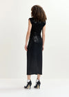 Essentiel Antwerp Golisee Stretch Jersey Dress - 25 Year Exclusive - Black