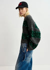 Essentiel Antwerp Group Sequin Sweater - Grey/Green