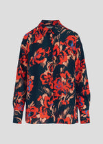 Essentiel Antwerp Gwendolyn Shirt - Black / Orange / Red