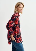 Essentiel Antwerp Gwendolyn Shirt - Black / Orange / Red