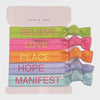 Coco and Jane Loves Manifest Hair Ties - Multi