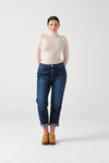 Seventy + Mochi Bobbi Boyfriend Jean - Dark Americana