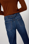 Seventy + Mochi Bobbi Boyfriend Jean - Dark Americana