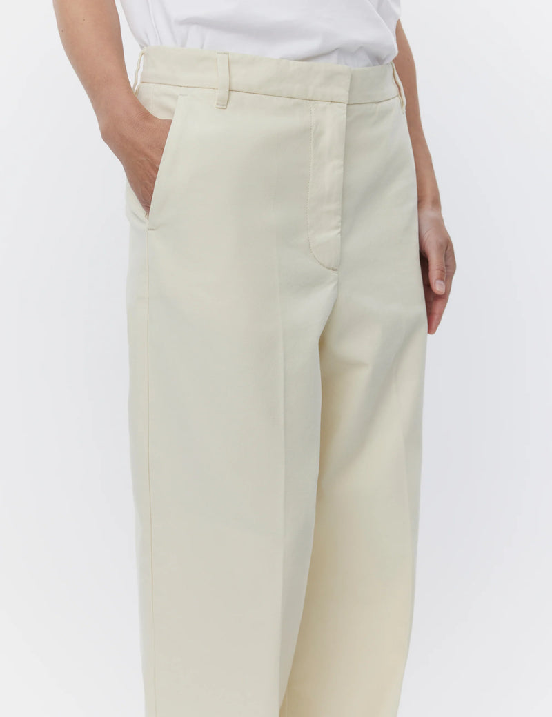 Day Birger Et Mikkelson Jade Modern Canvas Trousers - Pistachio Shell