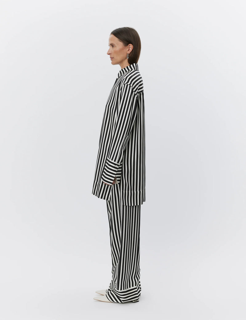 Day Birger Et Mikkelson Lea Striped Viscose Shirt - Fluid Stripes