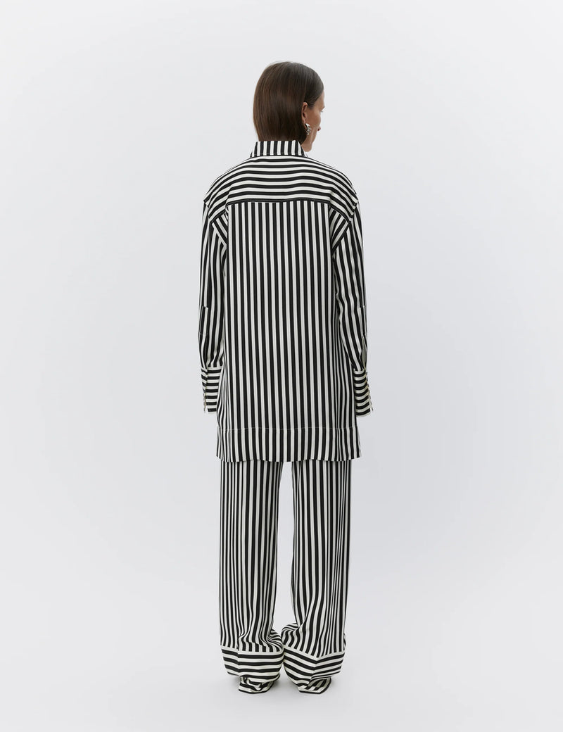 Day Birger Et Mikkelson Lea Striped Viscose Shirt - Fluid Stripes