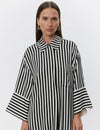 Day Birger Et Mikkelson Noe Striped Viscose Dress - Fluid Stripes