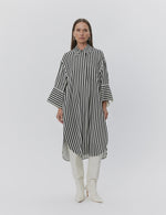 Day Birger Et Mikkelson Noe Striped Viscose Dress - Fluid Stripes