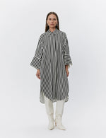 Day Birger Et Mikkelson Noe Striped Viscose Dress - Fluid Stripes