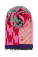 Ombre AZTEC Scarf - Pink