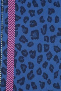 Ombre LEOPARD Scarf - Blues / Pinks