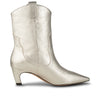 Shoe The Bear Dicte Western Boot - Silver Metallic