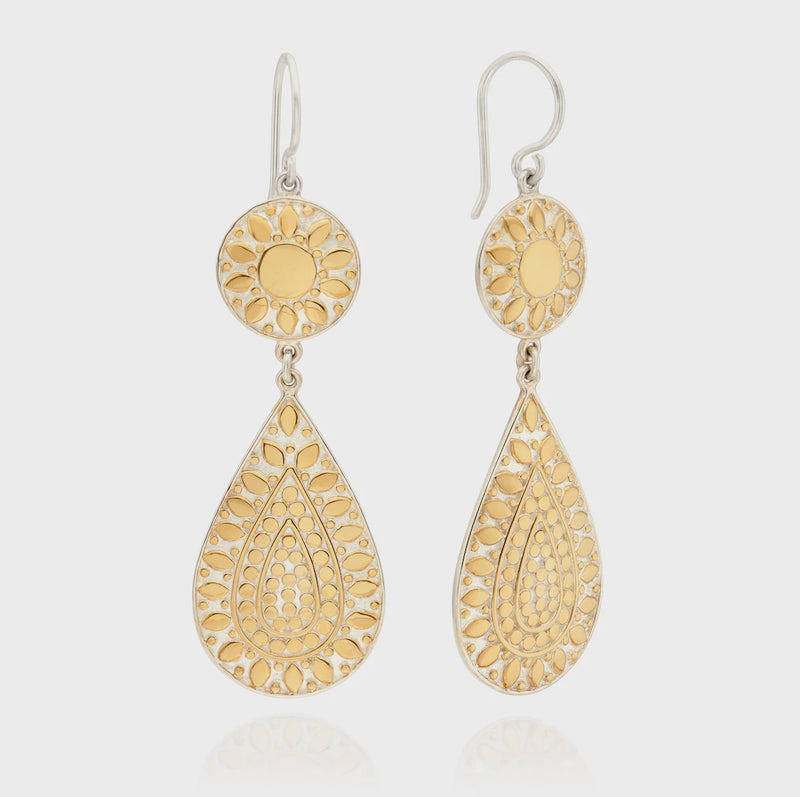 Anna Beck Double Drop Flower Earrings