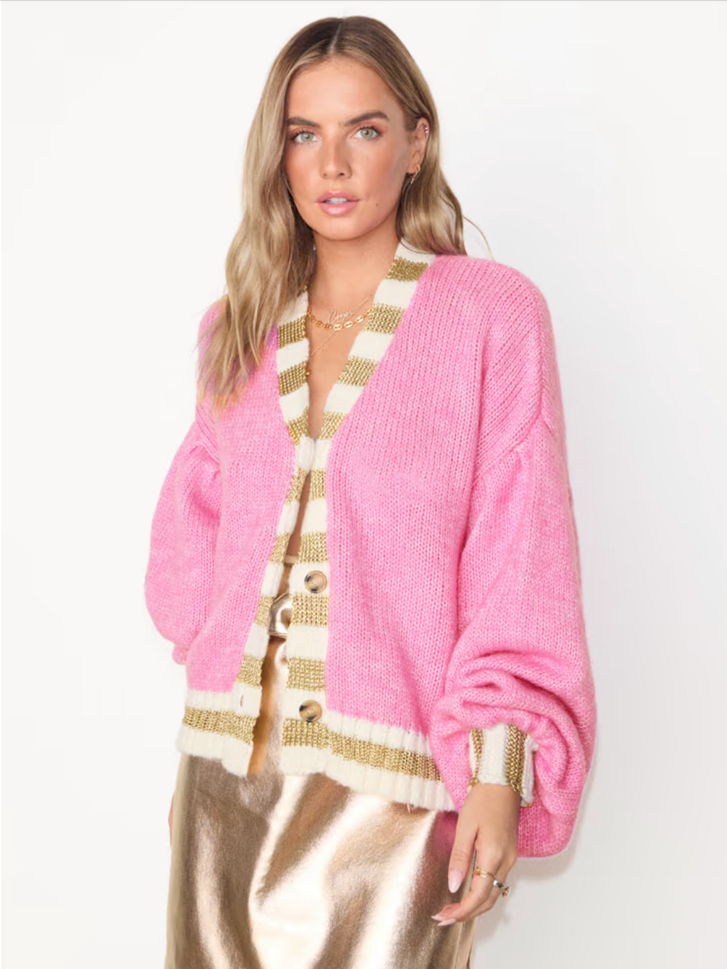 Never Fully Dressed Sadie Cardigan - Pink