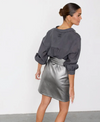 Never Fully Dressed Miley Shirt - Gun Metal Grey