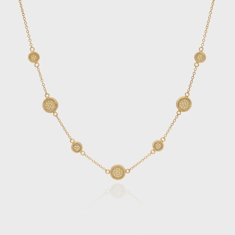 Anna Beck Station Necklace - Gold