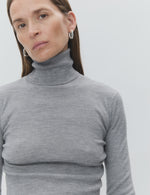 Day Birger Et Mikkelson Sierra Daily Elements Roll Neck Knit - Grey Melange