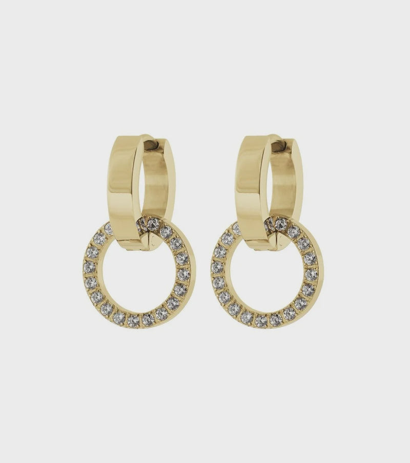 Edblad Eternal Orbit Earrings - Gold