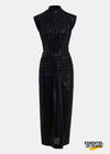 Essentiel Antwerp Golisee Stretch Jersey Dress - 25 Year Exclusive - Black