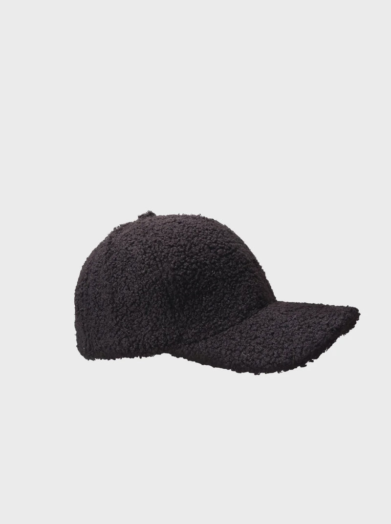 Black Colour Kita Cap - Black