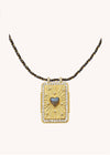 Mya Bay Stone Heart Boheme Necklace - Gold